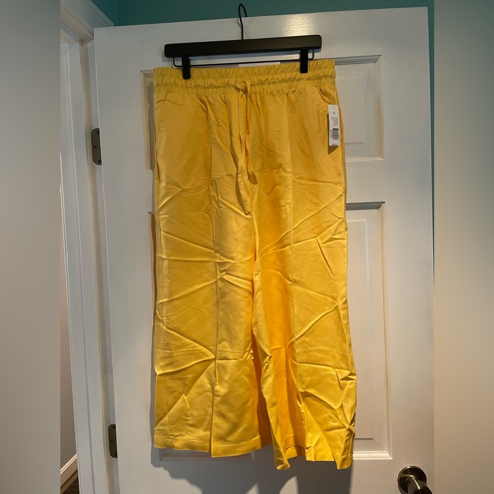 NWT Belk Casual LEI Lemon Elastic Drawstring Pants